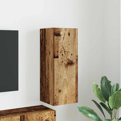 vidaXL TV Wall Cabinet Old Wood 30 x 31 x 80 cm Engineered Wood