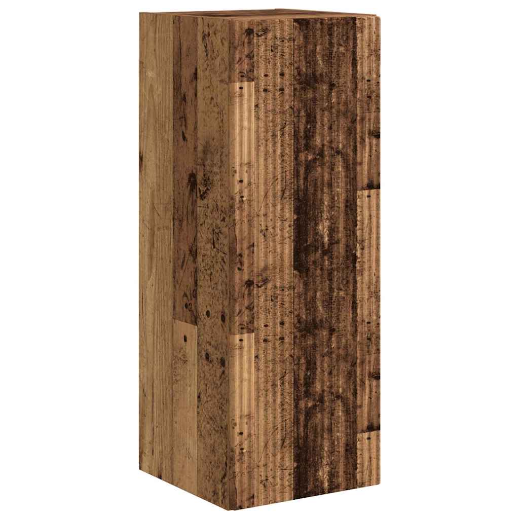 vidaXL TV Wall Cabinet Old Wood 30 x 31 x 80 cm Engineered Wood