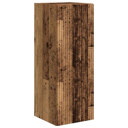 vidaXL TV Wall Cabinet Old Wood 30 x 31 x 80 cm Engineered Wood