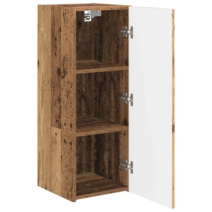 vidaXL TV Wall Cabinet Old Wood 30 x 31 x 80 cm Engineered Wood