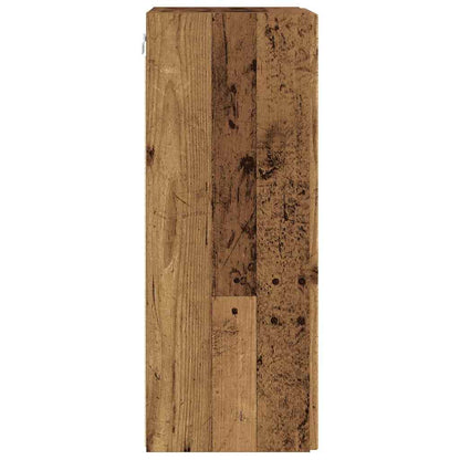 vidaXL TV Wall Cabinet Old Wood 30 x 31 x 80 cm Engineered Wood
