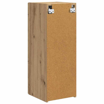 vidaXL TV Wall Cabinet Artisian Oak 30 x 31 x 80 cm Engineered Wood
