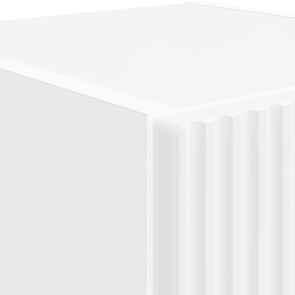vidaXL TV Wall Cabinet White 30 x 31 x 100 cm Engineered Wood