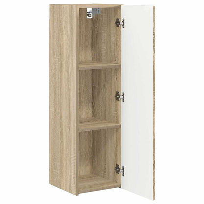 vidaXL TV Wall Cabinet 2 pcs Sonoma 30 x 31 x 100 cm Engineered Wood