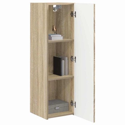 vidaXL TV Wall Cabinet 2 pcs Sonoma 30 x 31 x 100 cm Engineered Wood