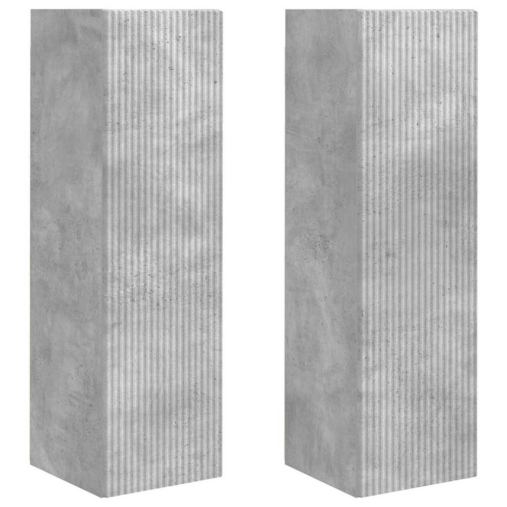 vidaXL TV Wall Cabinet 2 pcs Concerte 30 x 31 x 100 cm Engineered Wood