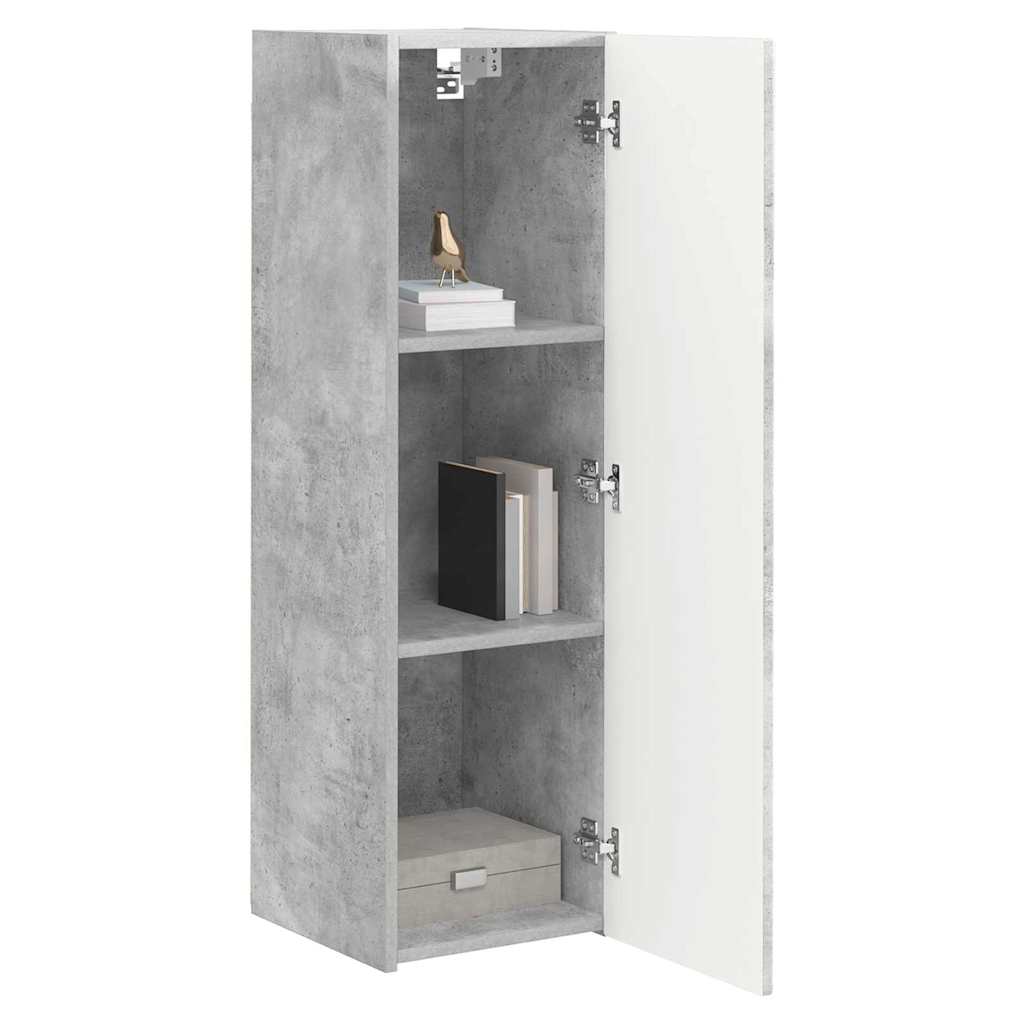 vidaXL TV Wall Cabinet 2 pcs Concerte 30 x 31 x 100 cm Engineered Wood