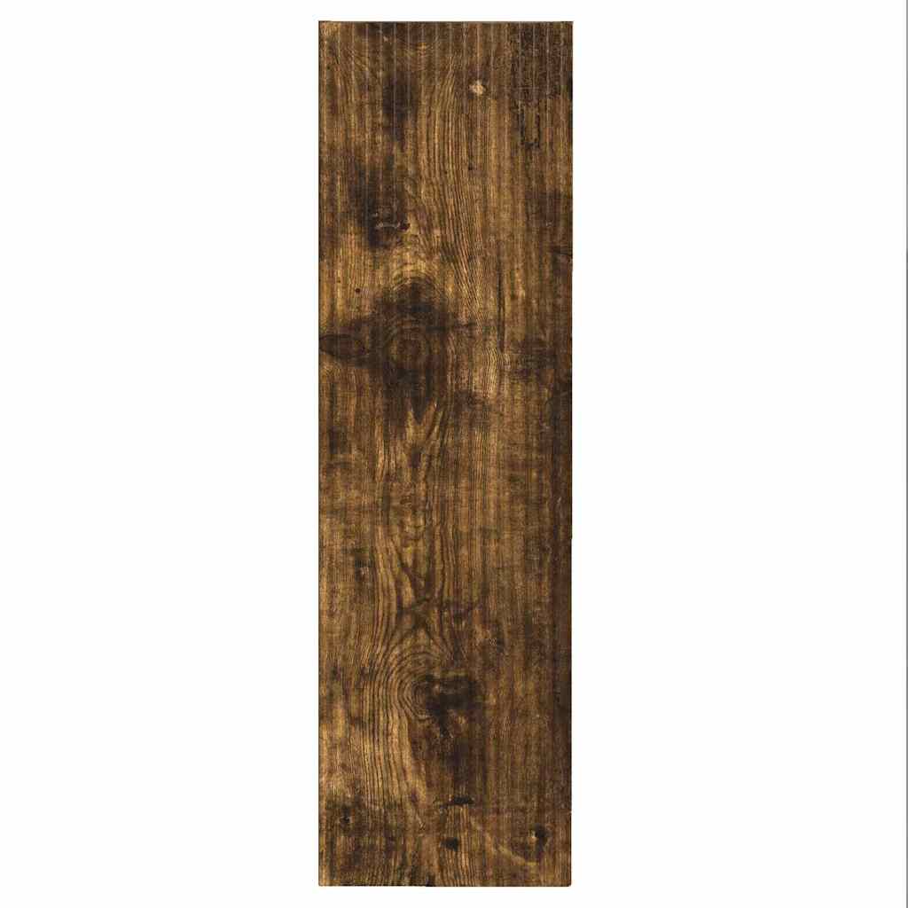 vidaXL TV Wall Cabinet Smoked Oak 30 x 31 x 100 cm Engineered Wood