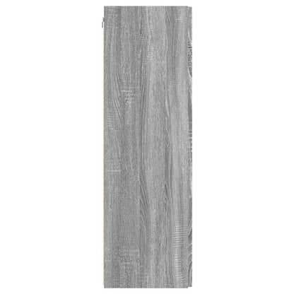 vidaXL TV Wall Cabinet Grey Sonoma 30 x 31 x 100 cm Engineered Wood