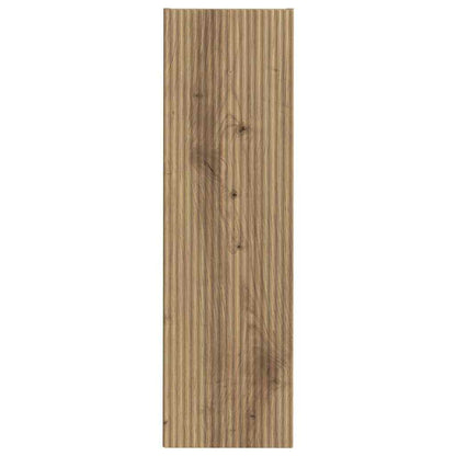 vidaXL TV Wall Cabinet 30 x 31 x 100 cm Artisian Oak Engineered Wood