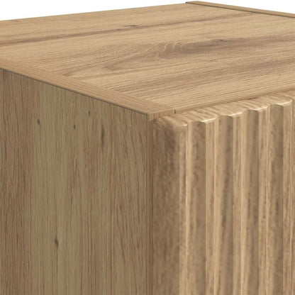 vidaXL TV Wall Cabinet 2 pcs Artisian Oak Engineered Wood