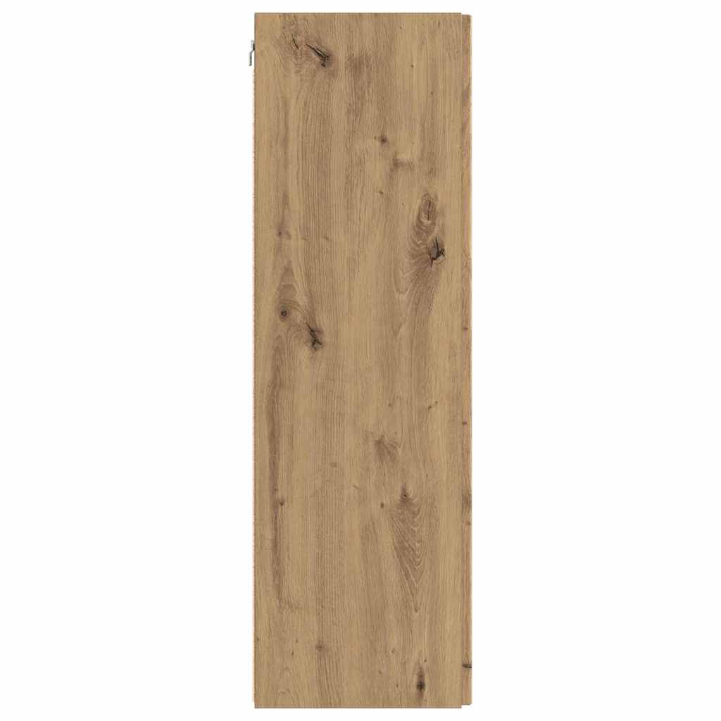 vidaXL TV Wall Cabinet 2 pcs Artisian Oak Engineered Wood