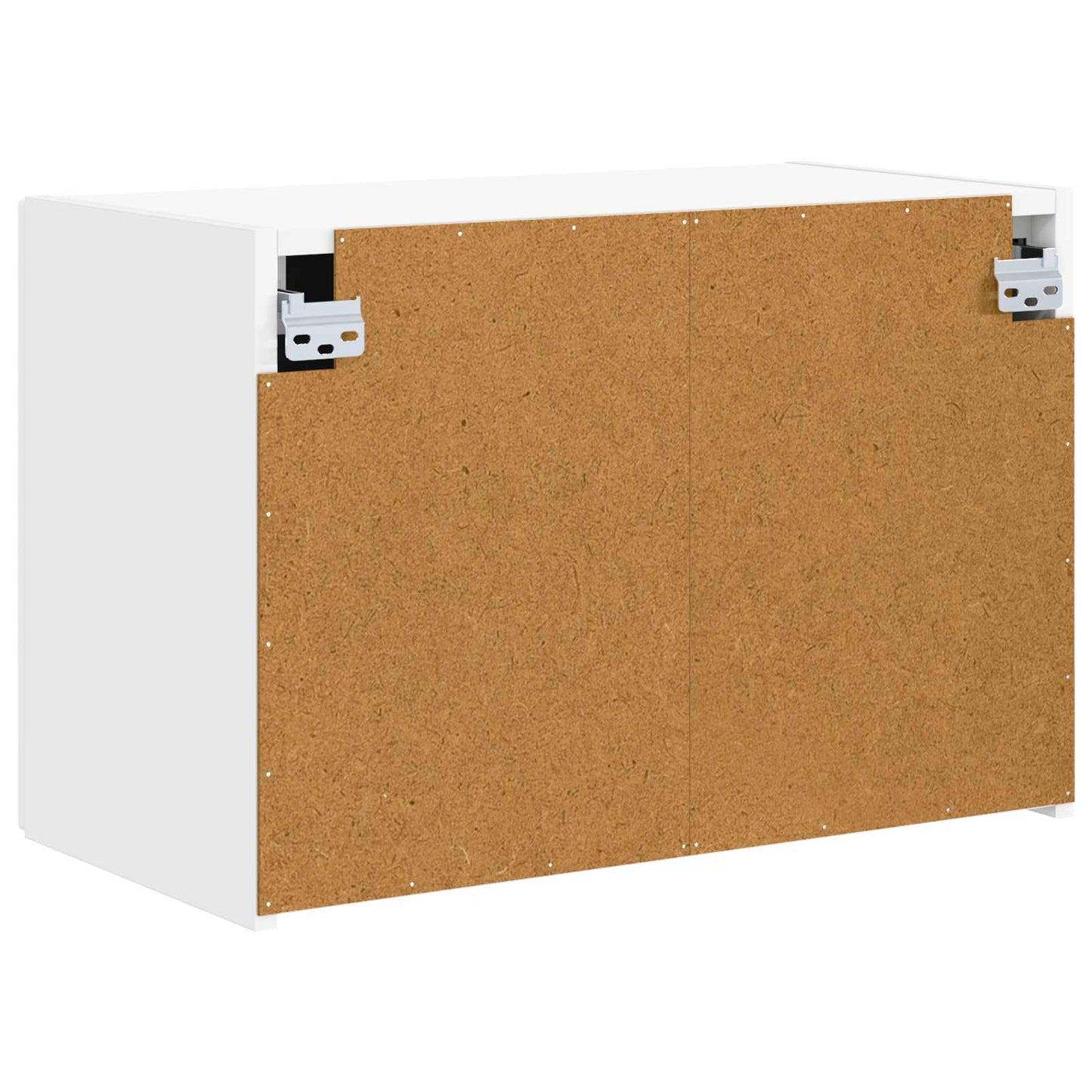 vidaXL TV Wall Cabinet White 59.5 x 31 x 40 cm Engineered Wood