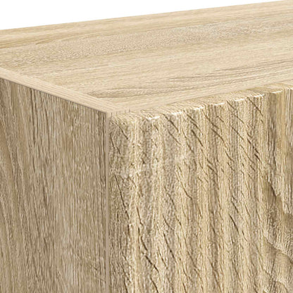 vidaXL TV Wall Cabinet Sonoma Oak 59.5 x 31 x 40 cm Engineered Wood