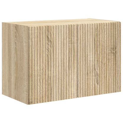 vidaXL TV Wall Cabinet Sonoma Oak 59.5 x 31 x 40 cm Engineered Wood