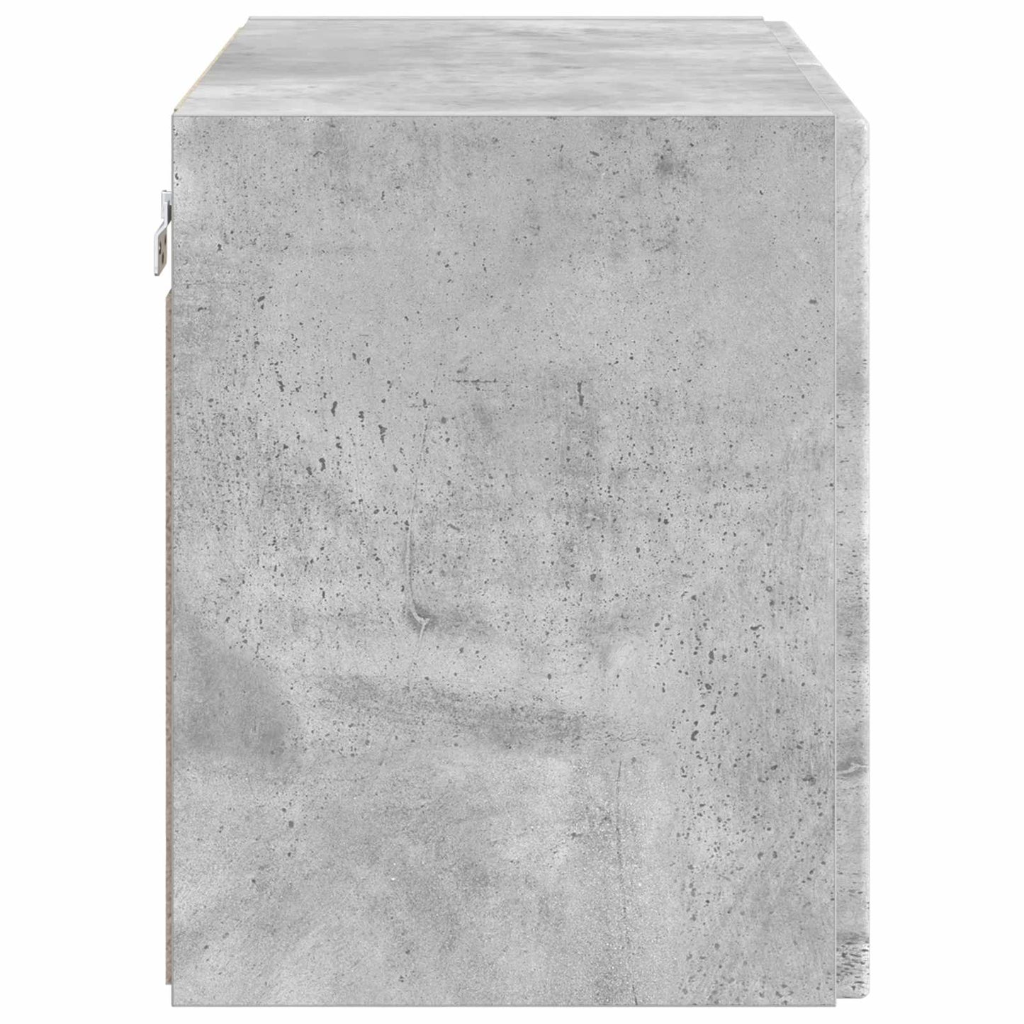 vidaXL TV Wall Cabinet Concrete Grey 59.5 x 31 x 40 cm Engineered Wood