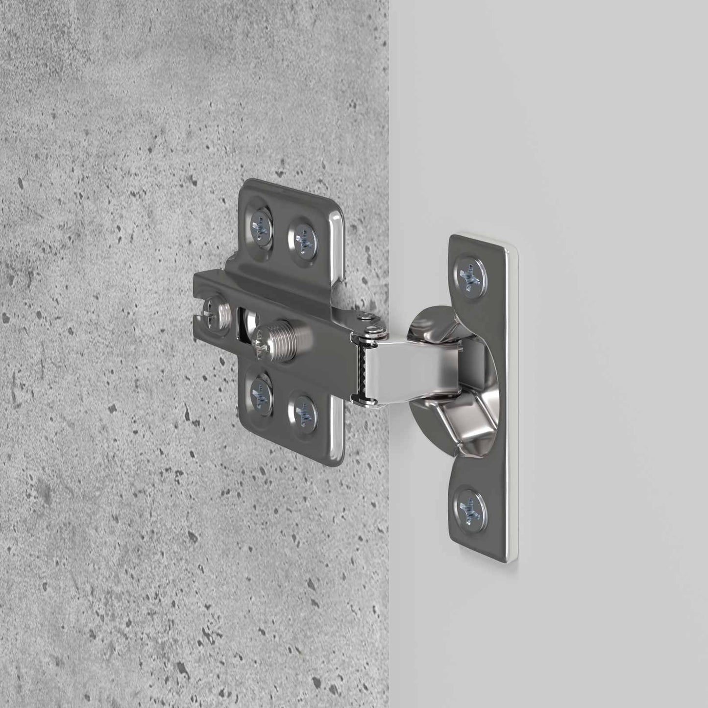 vidaXL TV Wall Cabinet 2 pcs Concrete Grey 59.5 x 31 x 40 cm