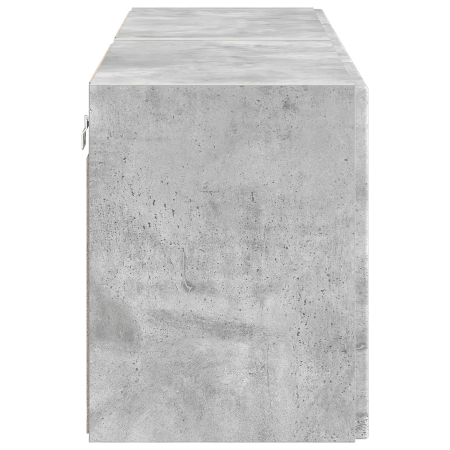 vidaXL TV Wall Cabinet 2 pcs Concrete Grey 59.5 x 31 x 40 cm