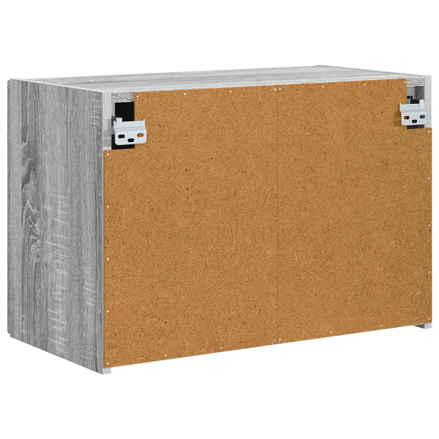 vidaXL TV Wall Cabinet Grey Sonoma 59.5 x 31 x 40 cm Engineered Wood