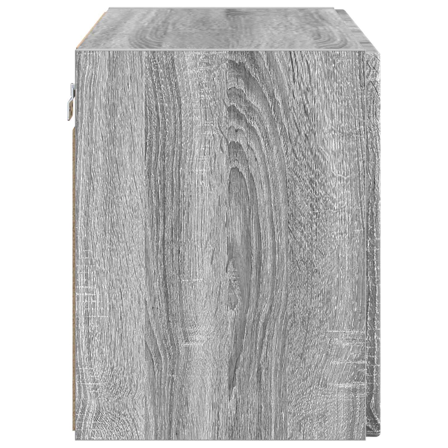 vidaXL TV Wall Cabinet Grey Sonoma 59.5 x 31 x 40 cm Engineered Wood