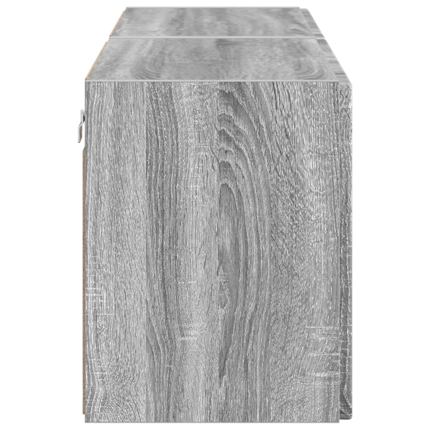 vidaXL TV Wall Cabinet 2 pcs Grey Sonoma 59.5 x 31 x 40 cm