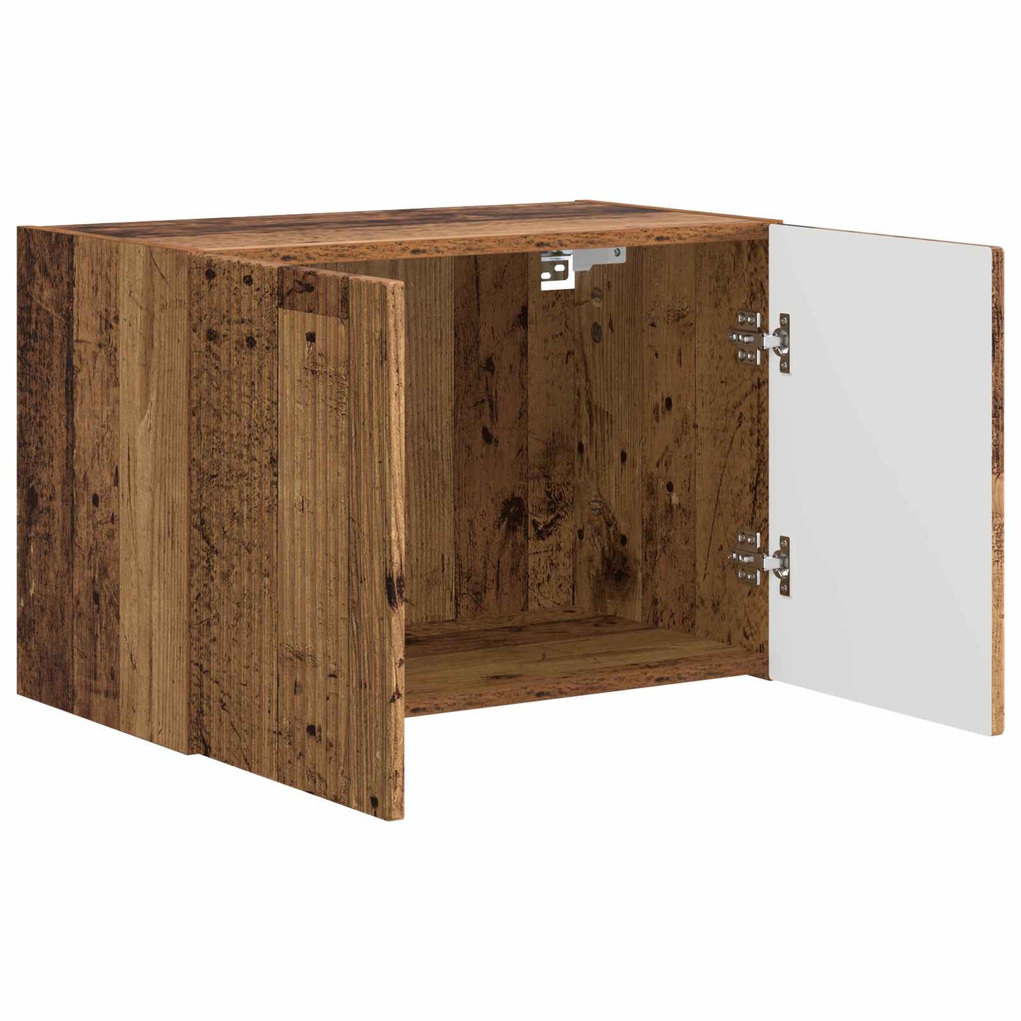 vidaXL TV Wall Cabinet Old Wood 59.5 x 31 x 40 cm Engineered Wood