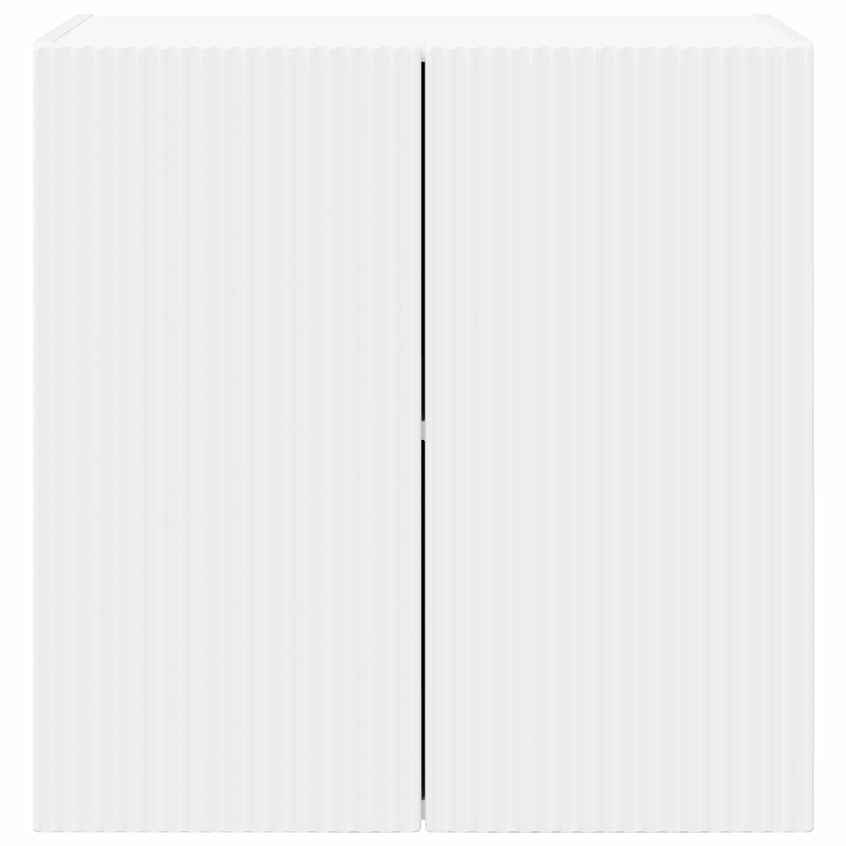 vidaXL TV Wall Cabinet 59.5 x 31 x 60 cm White Engineered Wood