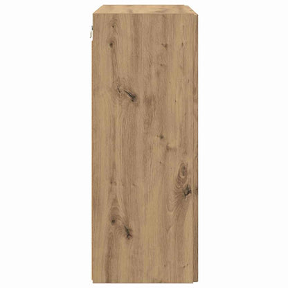 vidaXL TV Wall Cabinet White 59.5 x 31 x 60 cm Engineered Wood