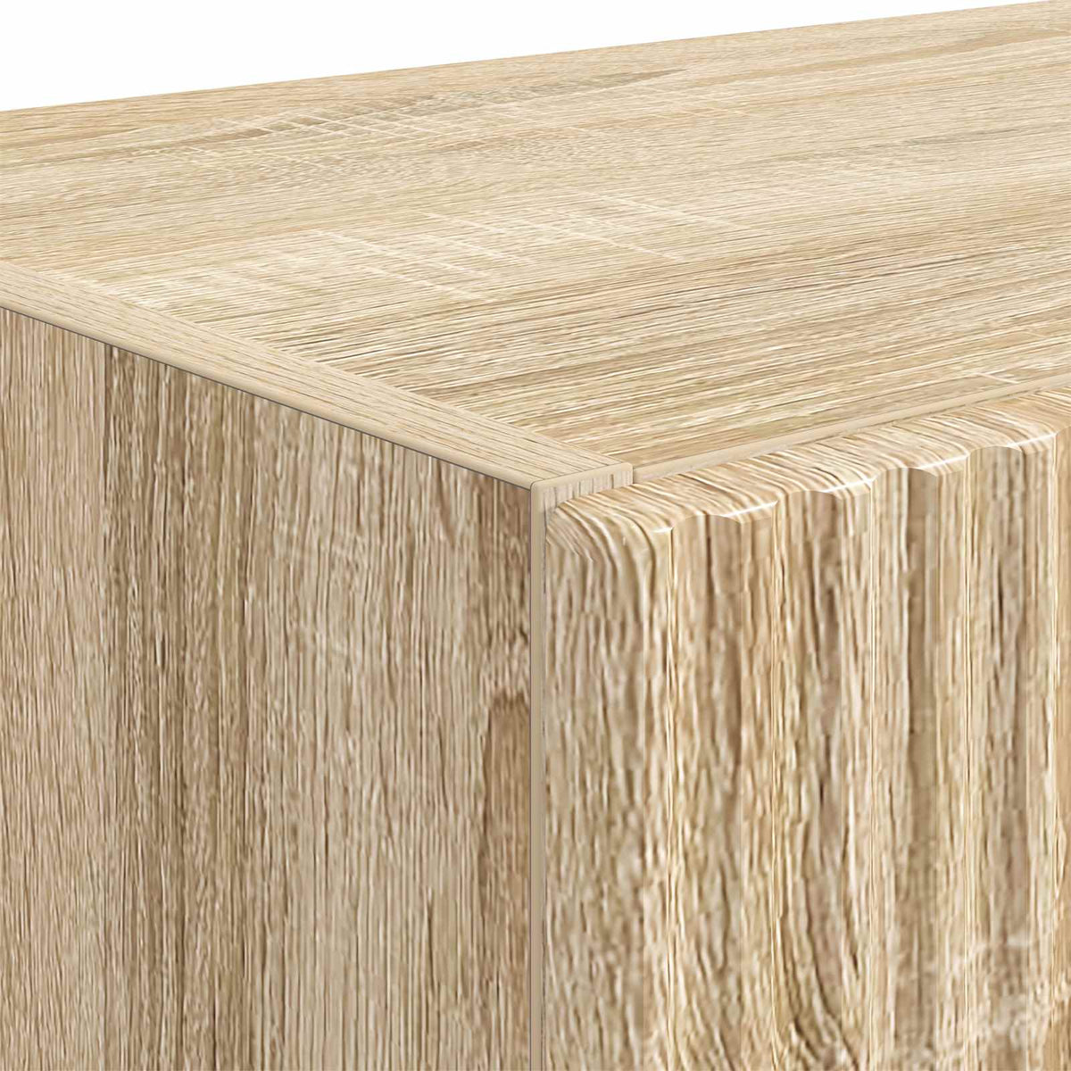 vidaXL TV Wall Cabinet 59.5 x 31 x 60 cm Sonoma Oak Engineered Wood