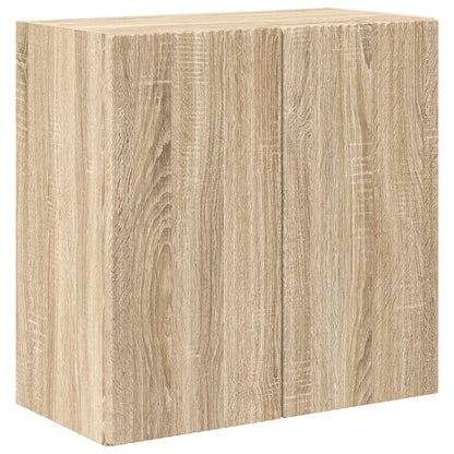 vidaXL TV Wall Cabinet 59.5 x 31 x 60 cm Sonoma Oak Engineered Wood