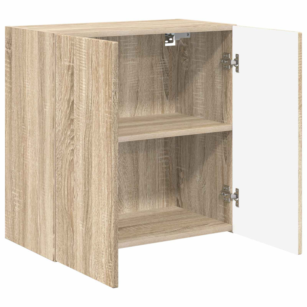 vidaXL TV Wall Cabinet 59.5 x 31 x 60 cm Sonoma Oak Engineered Wood