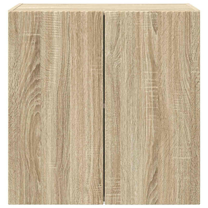 vidaXL TV Wall Cabinet 59.5 x 31 x 60 cm Sonoma Oak Engineered Wood