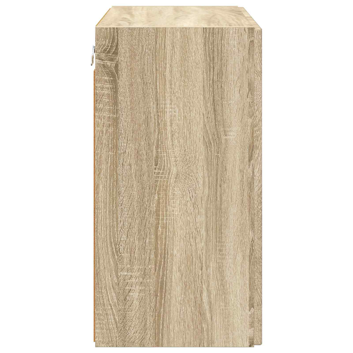 vidaXL TV Wall Cabinet 59.5 x 31 x 60 cm Sonoma Oak Engineered Wood
