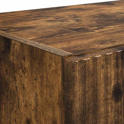 vidaXL TV Wall Cabinet Smoked Oak 59.5 x 31 x 60 cm Engineered Wood