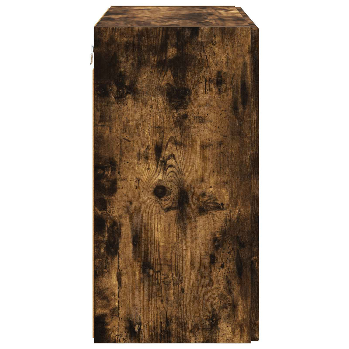vidaXL TV Wall Cabinet 59.5 x 31 x 60 cm Smoked Oak Engineered Wood