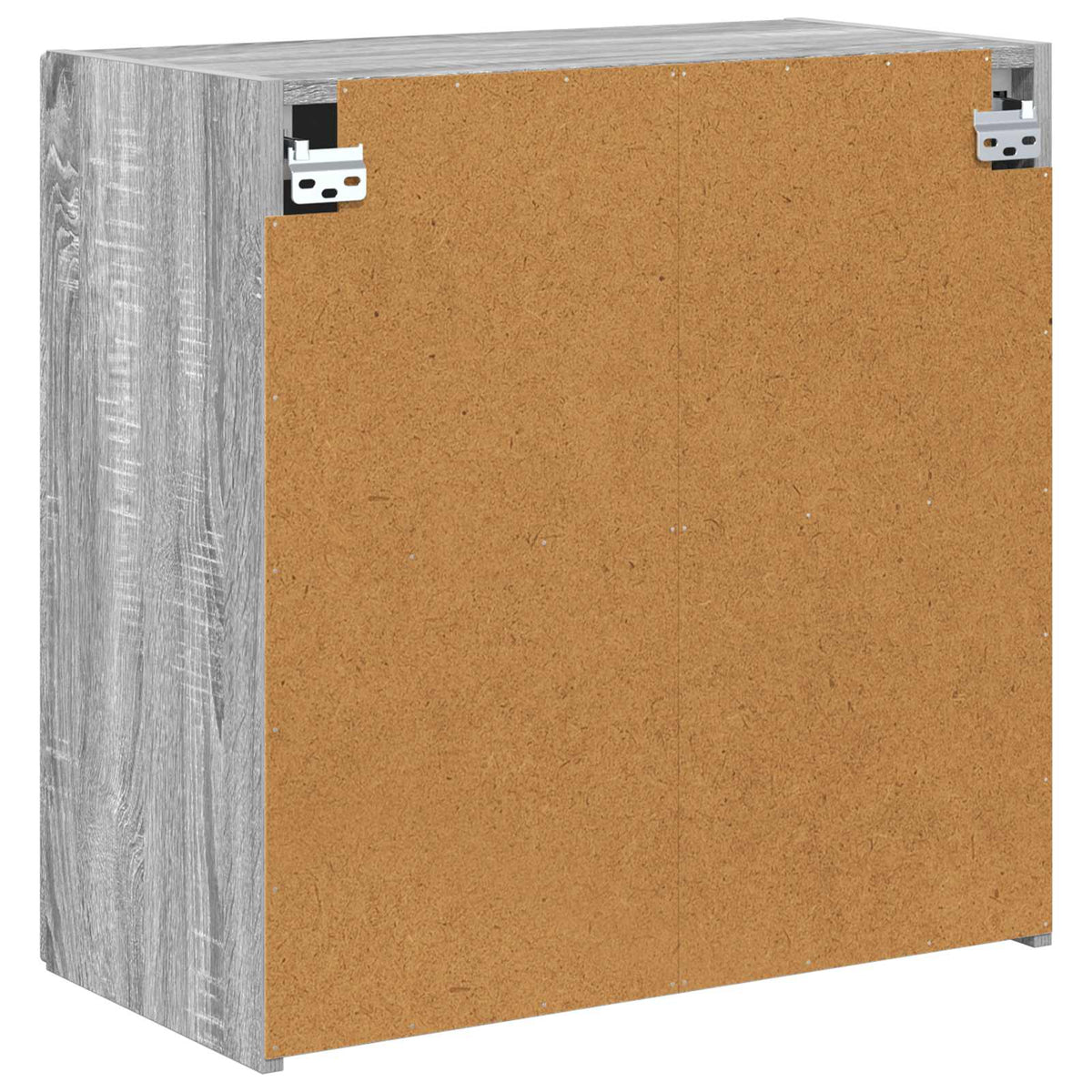 vidaXL TV Wall Cabinet 59.5 x 31 x 60 cm Grey Sonoma Engineered Wood