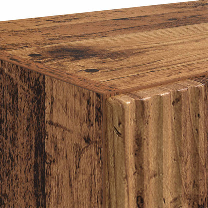 vidaXL TV Wall Cabinet 59.5 x 31 x 60 cm Old Wood Engineered Wood