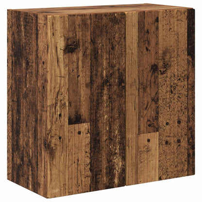 vidaXL TV Wall Cabinet 59.5 x 31 x 60 cm Old Wood Engineered Wood
