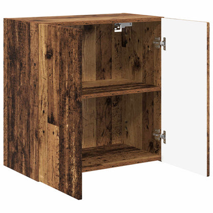 vidaXL TV Wall Cabinet 59.5 x 31 x 60 cm Old Wood Engineered Wood