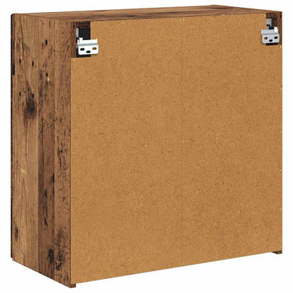vidaXL TV Wall Cabinet Old Wood 59.5 x 31 x 60 cm Engineered Wood