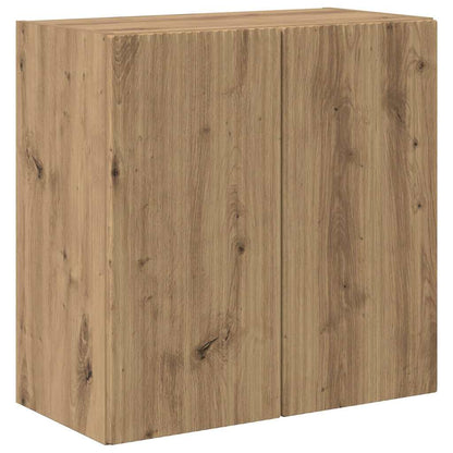 vidaXL TV Wall Cabinet Artisan Oak 59.5 x 31 x 60 cm Engineered Wood