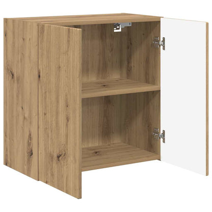 vidaXL TV Wall Cabinet Artisan Oak 59.5 x 31 x 60 cm Engineered Wood