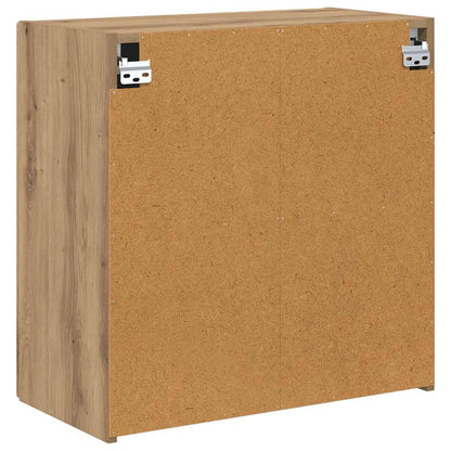 vidaXL TV Wall Cabinet Artisan Oak 59.5 x 31 x 60 cm Engineered Wood