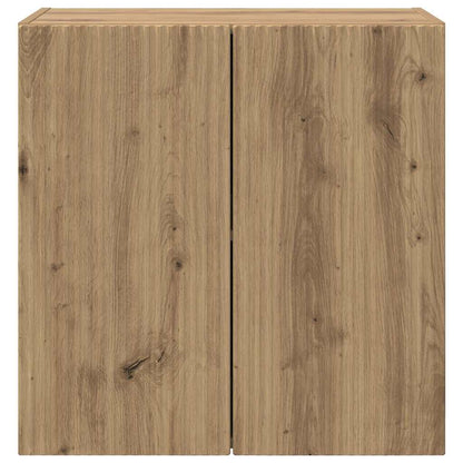 vidaXL TV Wall Cabinet Artisan Oak 59.5 x 31 x 60 cm Engineered Wood