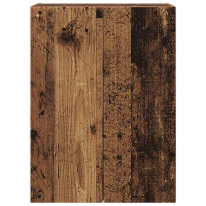 vidaXL TV Wall Cabinet Old Wood 59.5 x 31 x 80 cm Engineered Wood