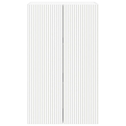 vidaXL TV Wall Cabinet 59.5 x 31 x 100 cm White Engineered Wood