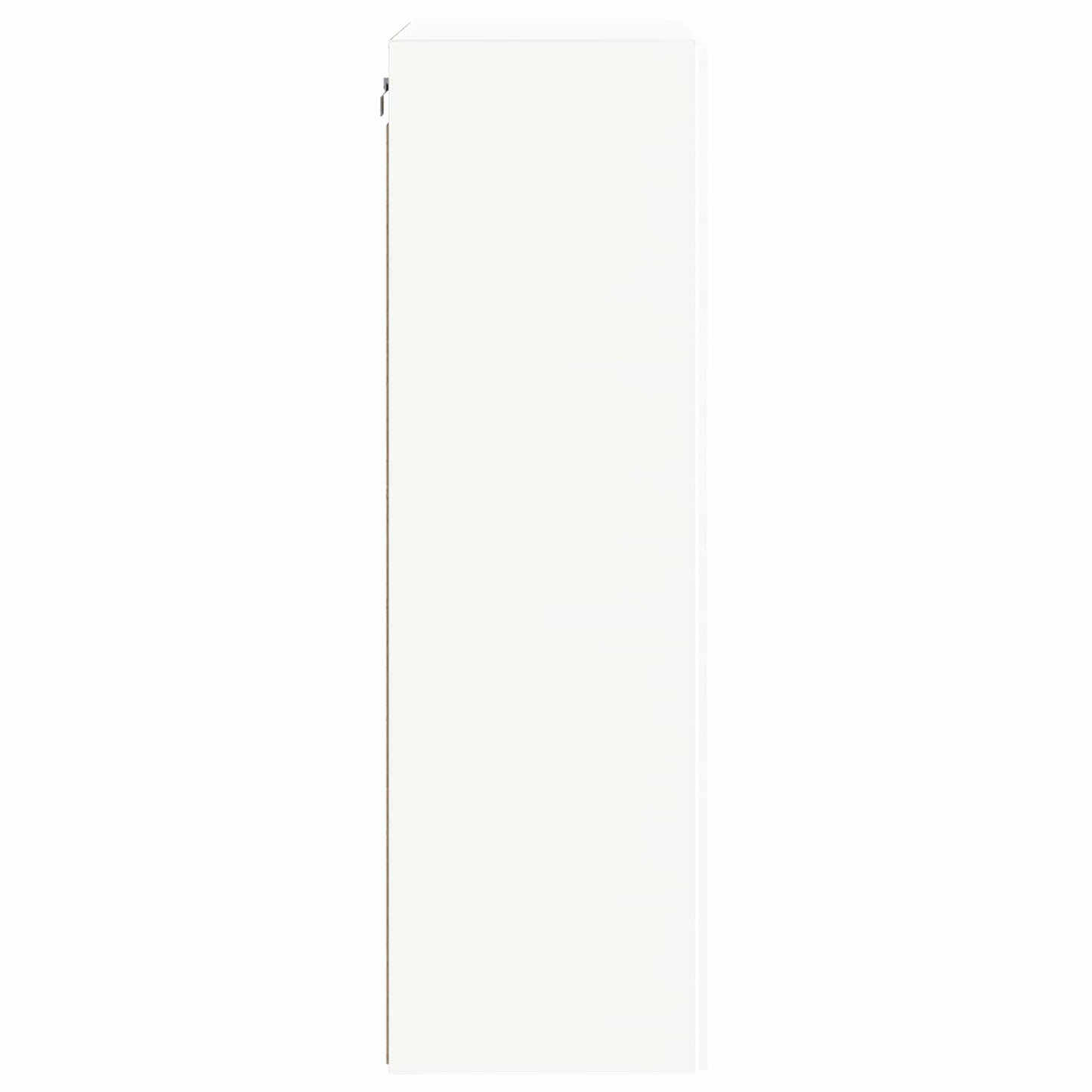 vidaXL TV Wall Cabinet 59.5 x 31 x 100 cm White Engineered Wood