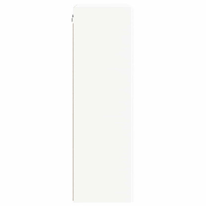 vidaXL TV Wall Cabinet 59.5 x 31 x 100 cm White Engineered Wood