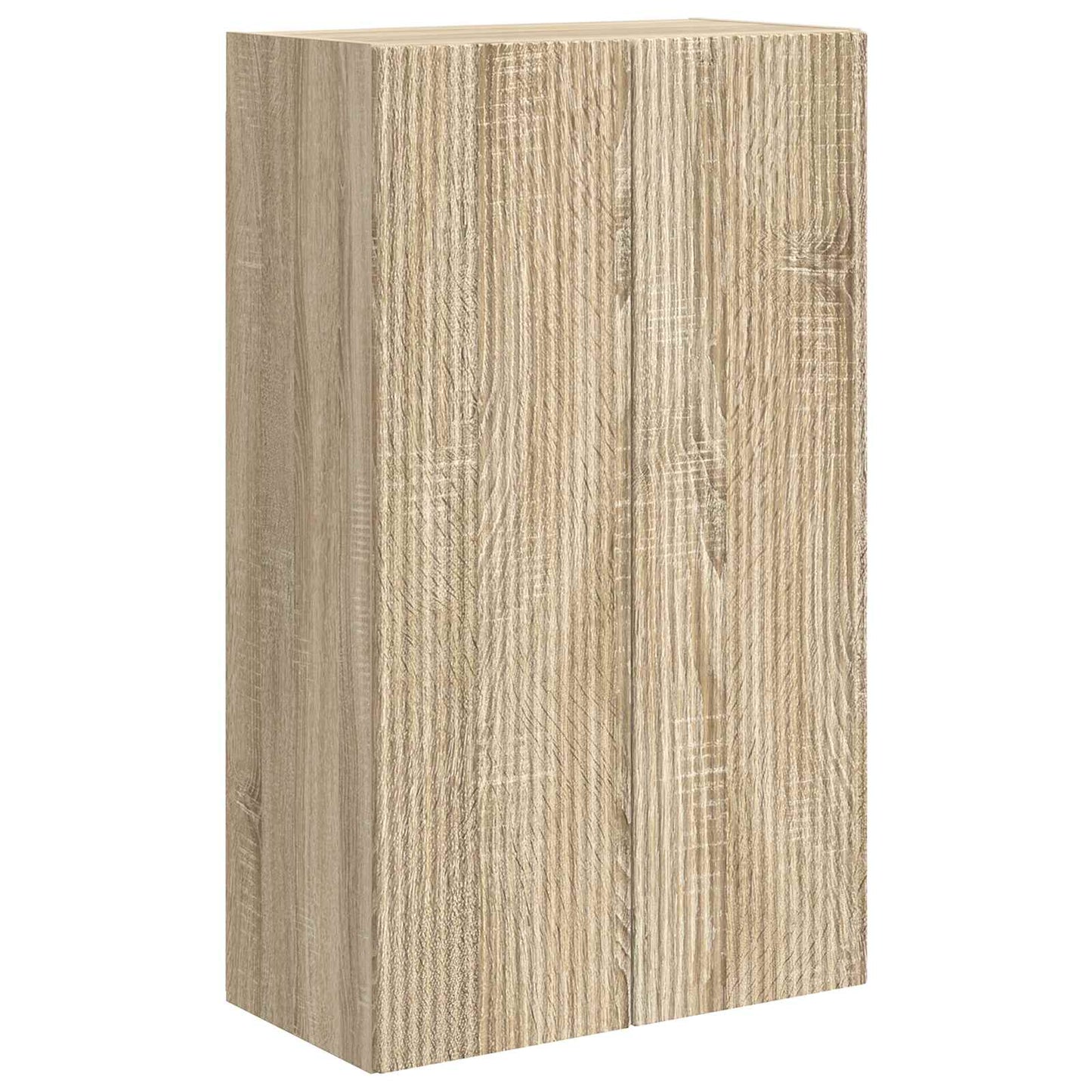 vidaXL TV Wall Cabinet Sonoma Oak 59.5 x 31 x 100 cm Engineered Wood