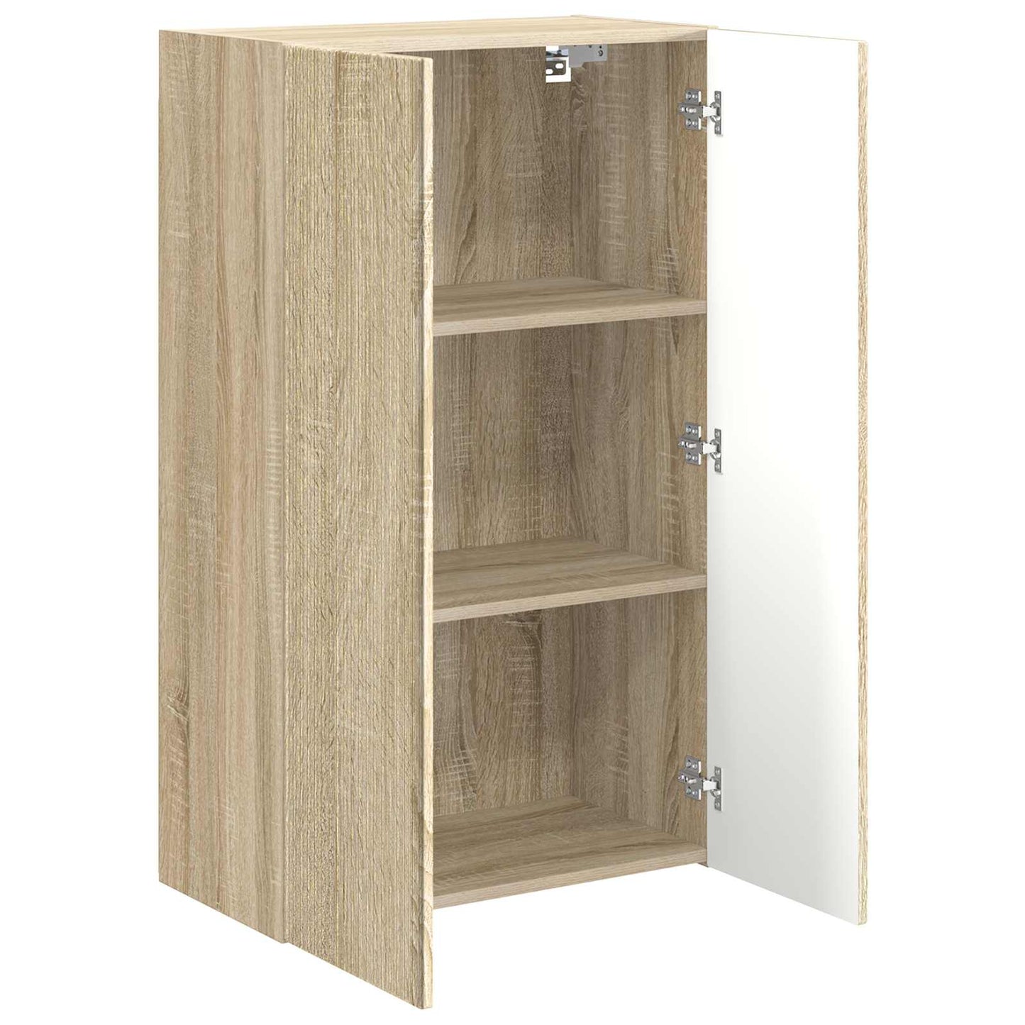 vidaXL TV Wall Cabinet Sonoma Oak 59.5 x 31 x 100 cm Engineered Wood